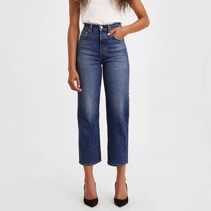 NWT Levi's Ribcage Straight in Standing Steady